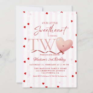 Rode Roze Hart Valentijnsdag Verjaardag Kaart