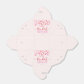 Rode Roze Harten Valentijn Bruids Shower  Bedankdoosjes (Uitgevouwen)