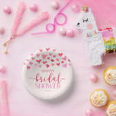 Rode Roze Harten Valentijn Bruiloft Feest  Papieren Kommen (Feest)