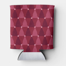 RODE & ROZE KERSTBOMEN EN STERREN BLIKJESKOELER