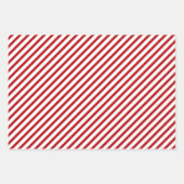 Rode & Roze Kerstmis Mix Inpakpapier Vel (Voorkant 3)