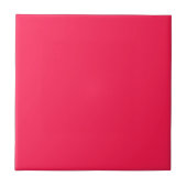 Rode roze kleur tegeltje (Voorkant)