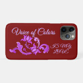 RODE & ROZE KLEURENSPEL VOOR KADO Case-Mate iPhone CASE (Achterkant (horizontaal))