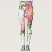 Rode roze Leggings (Voorkant)