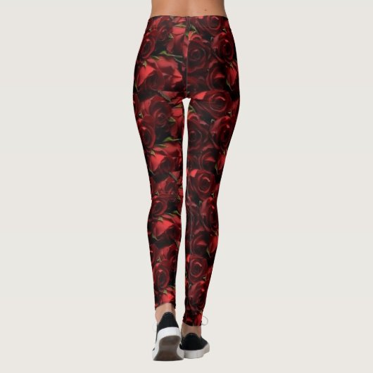 Rode roze Leggings (Achterkant)