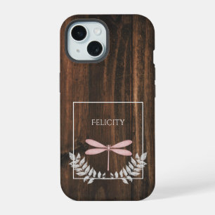 Rode Roze Libel Case-Mate iPhone Hoesje 15 Case