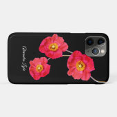 Rode roze mage papaver Case-Mate iPhone case (Achterkant (horizontaal))