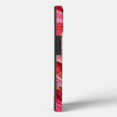 Rode & Roze Marmer Gouden iPhone 13 Hoesje (Achterkant / Rechts)