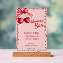 Rode & Roze Mimosa Bar Kersen Bruidsdiner