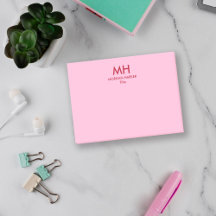 Rode Roze Minimaal Schoon Initiaal