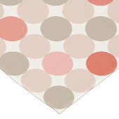 Rode Roze Mocca Geometrische Tafel Runner Lange Tafelloper (Hoek)