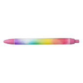 Rode roze Paarse blauwe groene moderne Sjabloon Inkt Pen (Voorkant)