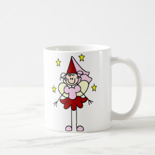 Rode/Roze Princess Stick Figure Mok