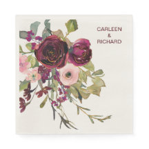 Rode roze rozen Floral Wedding