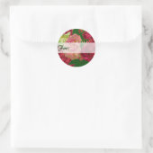 Rode & Roze Rozen Gift Label (Tas)