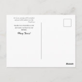 Rode Roze Rozen Krans Orthodoxe Christelijke Verja Briefkaart (Achterkant)