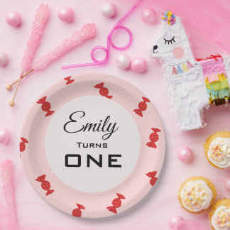 Rode & roze toffees Papier Bord