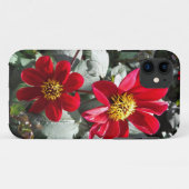 rode, roze vleermuis / melkbloemen Case-Mate iPhone case (Achterkant (horizontaal))