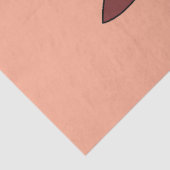 rode roze waterlelie tissuepapier (Detail)