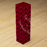 Rode roze wijndoos Aangepaste Romantische Rozen do Wijn Geschenkdoos<br><div class="desc">Rode rozendoos Aangepaste Rozen dozen Romantisch Roos Gift Boxes Juwelry Boxes Keepsakes Classic Red Rose Boxes Jouw naam Hier Valentijns Gift Wine Boxes Roos Mementos for Men, Women, Boys, Girls Klik op "Aanpassen" om meer tekst toe te voegen Kies Lettertypen en aangepaste kleuren Aangepaste Rozen Wijnstokken voor vriendschappen Jubilea Familie...</div>