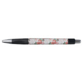 Rode Roze Witte Rozen Bloemen Pen (Voorkant)