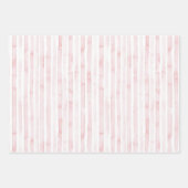 Rode Roze Witte Rozen Bloemrijke Bruidsdouche Inpakpapier Vel (Voorkant 2)