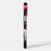 RODE ROZE ZWARTE GOUDEN VALENTIJNSHARTEN Case-Mate iPhone CASE (Achterkant / Rechts)