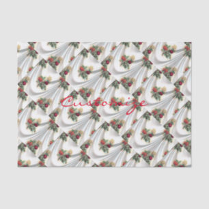 Rode rozegordijn Thunder_Cove Tissuepapier