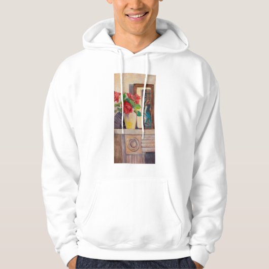 Rode rozen 1986 hoodie (Voorkant)