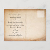  rode rozen aankondigingskaart (Achterkant)