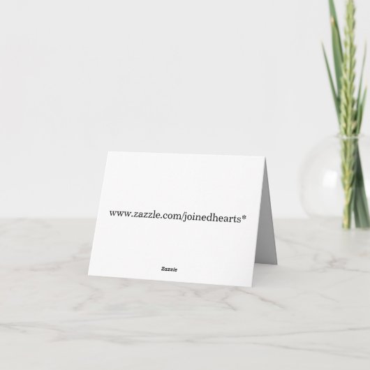 Rode Rozen Bedankkaart (Achterkant)