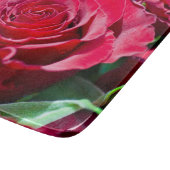 Rode rozen bloem Glas hakbord Snijplank (Hoek)