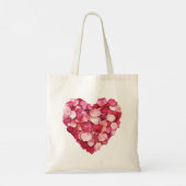 Rode Rozen Bloemen Liefde Tote Bag (Achterkant)