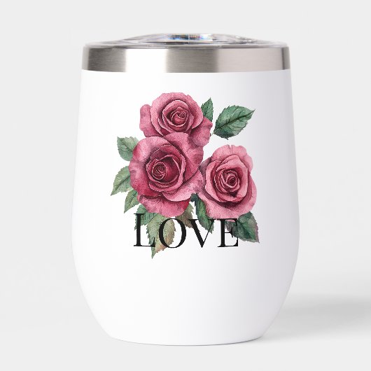 Rode Rozen Bloemen Liefde Trouwen (Voorkant)