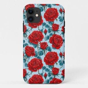 Rode rozen Bloemen Perfect cadeau voor bloemenlief Case-Mate iPhone Case