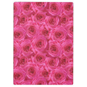 Rode rozen, bloemen, rood, liefde klembord (Achterkant)