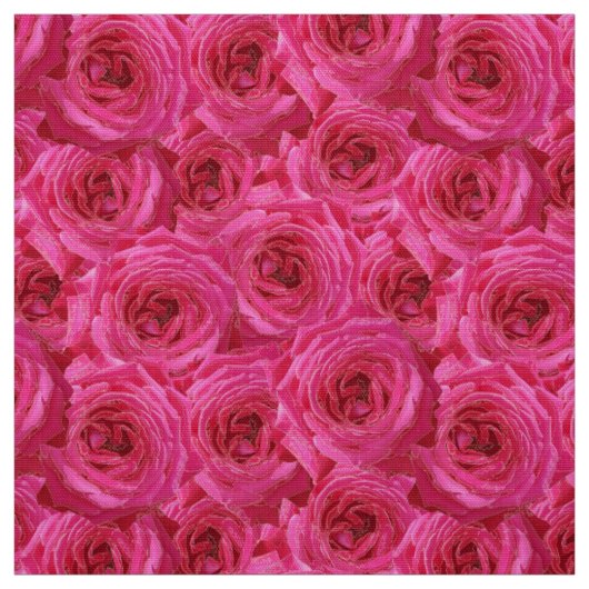 Rode rozen, bloemen, rood, liefde stof (Swatch)