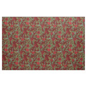 Rode rozen bloemen stof (Fat Quarter)