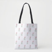 Rode rozen, bloemenmotief, Rozen Tote Bag (Voorkant)