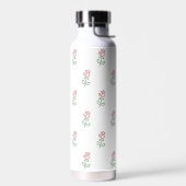 Rode rozen, bloemenmotief, Rozen Waterfles (Links)
