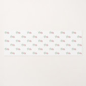 Rode rozen, bloemenmotief, Rozen Yogamat (Achterkant (horizontaal))