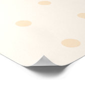 Rode Rozen Bloemhartkrans Elegant Lief Vintage Poster (Hoek)