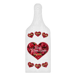 Rode rozen  bloemmotief moderne elegante Moederdag Snijplank