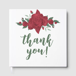 Rode Rozen Boho bruiloft Gastenboek