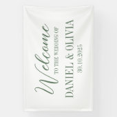 Rode Rozen Boho Wedding Seating Charts Spandoek (Verticaal)