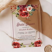 Rode Rozen Bruidsfeest Bloemschikking