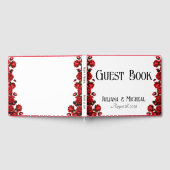Rode Rozen bruiloft Gastenboek (Volledig)