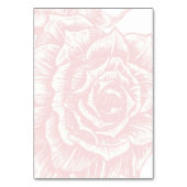  rode rozen bruiloft gevouwen escort kaart (Achterkant)