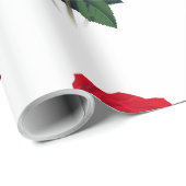 Rode rozen cadeaupapier (Rol Hoek)