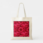 Rode rozen Canvas tas (Achterkant)